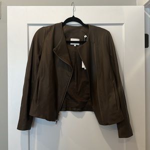 NWT Vince Leather Jacket